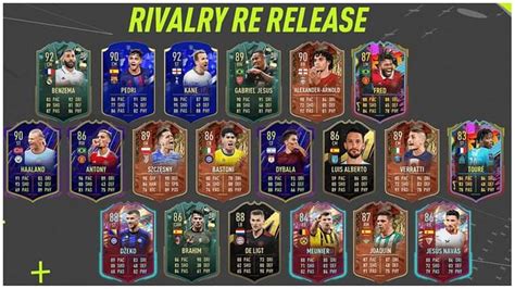 fifa 23 rivalry re release|5 best FIFA 23 cards in Rivalry Re.